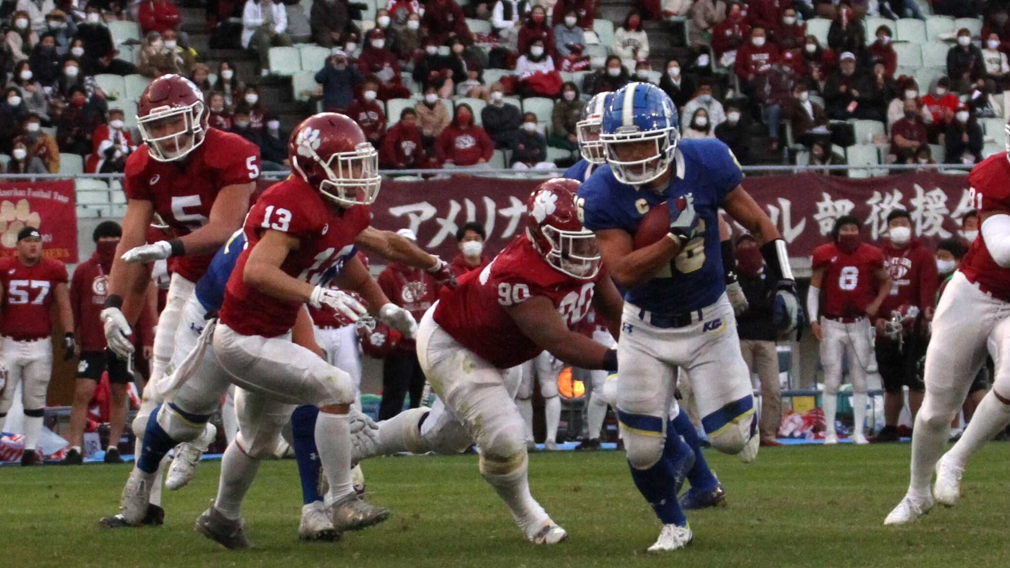 関学大アメフト 立命大と接戦の末、58回目の関西リーグ優勝 | 関西学院